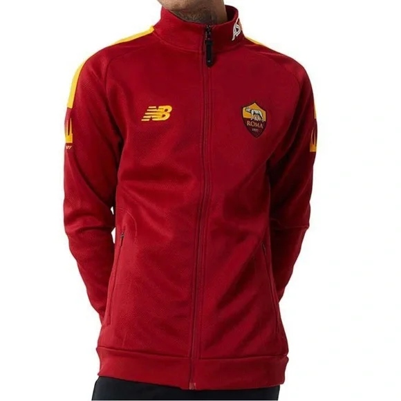 New Balance AS Roma Maroon Jacket - Picture 9 of 9